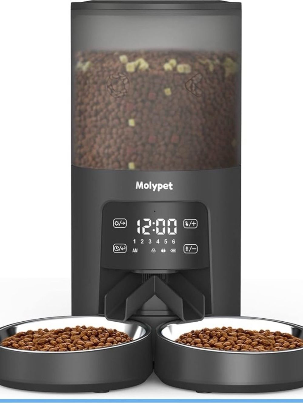 Automatic Cat Feeders for 2 Cats, new